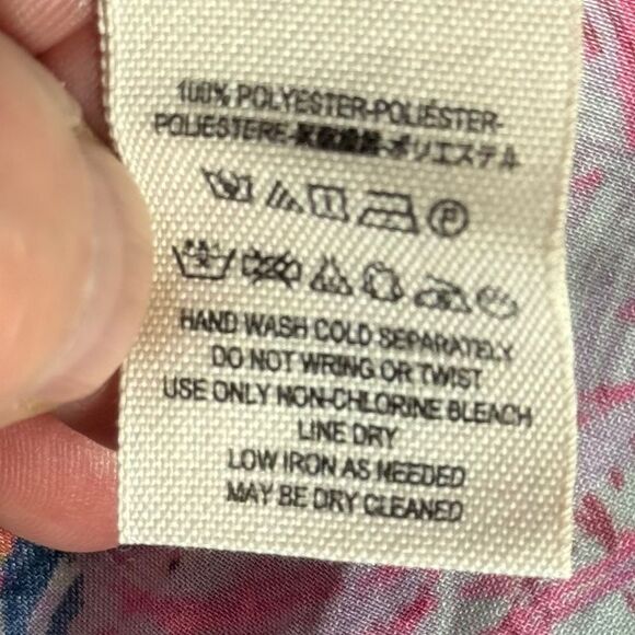 Free People Daydreamin' Pink/Purple Print Mini Dress Sz XS - Picture 8 of 9